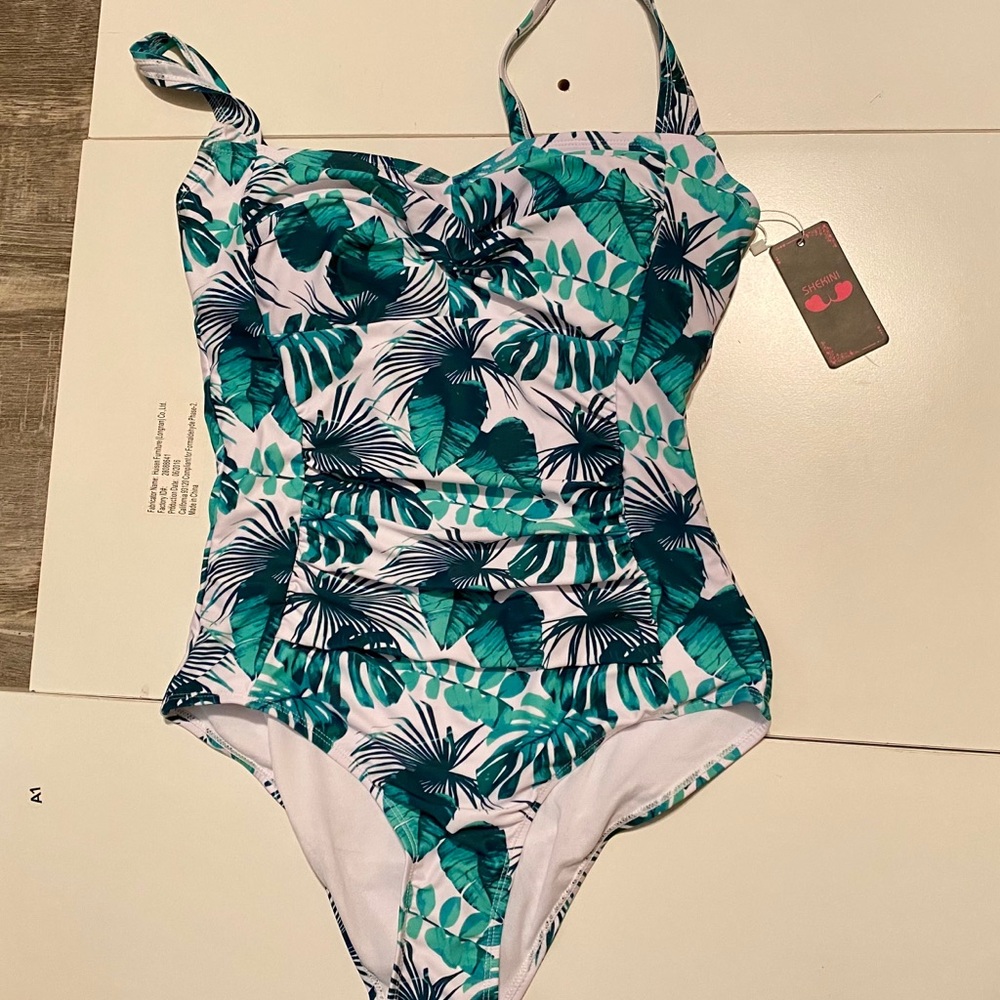 Shekini Tropical Swimsuit NWT